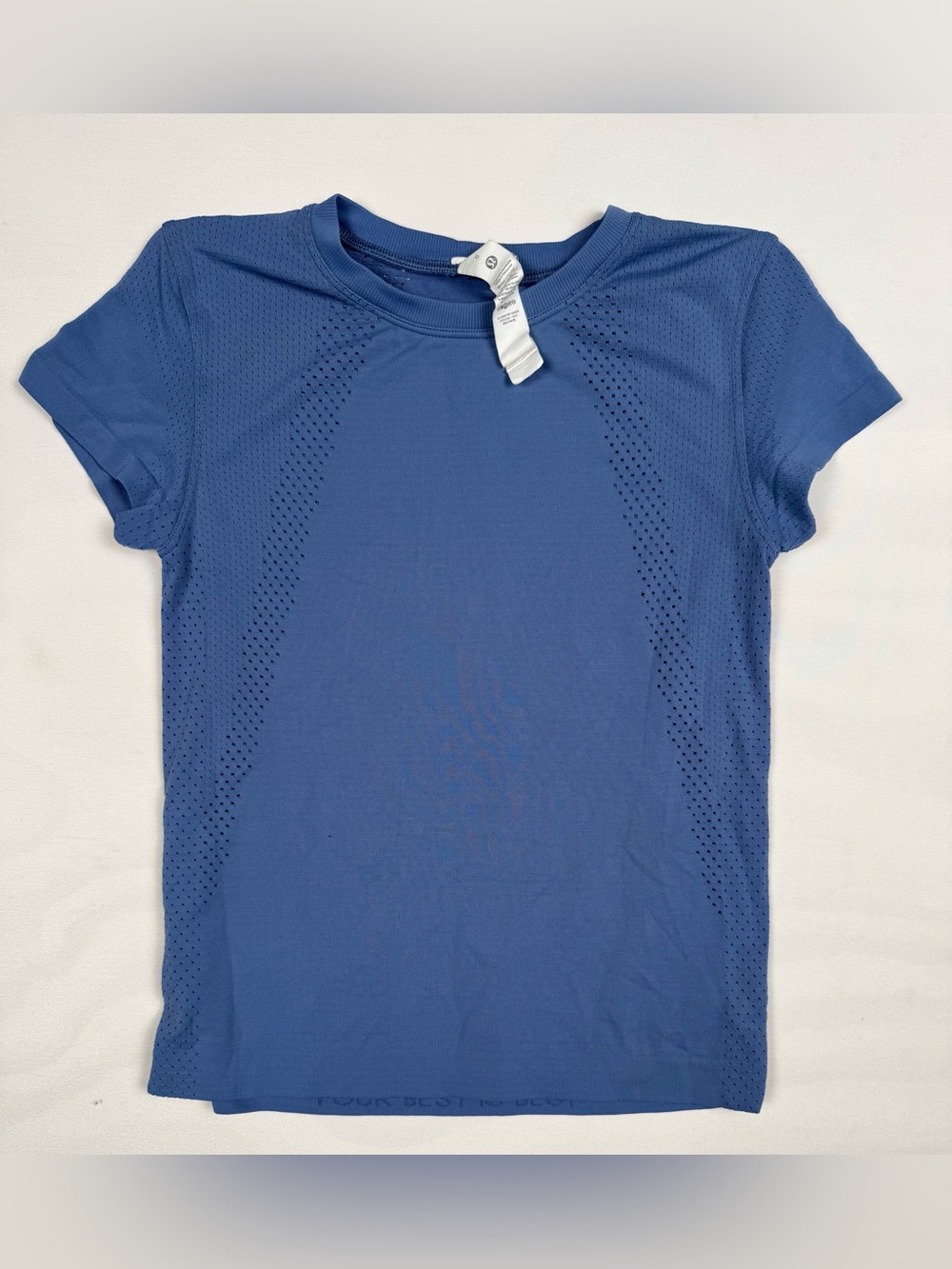 Lululemon Train to Be Short-Sleeve Shirt Wild Indigo Women’s 0 Retail $68